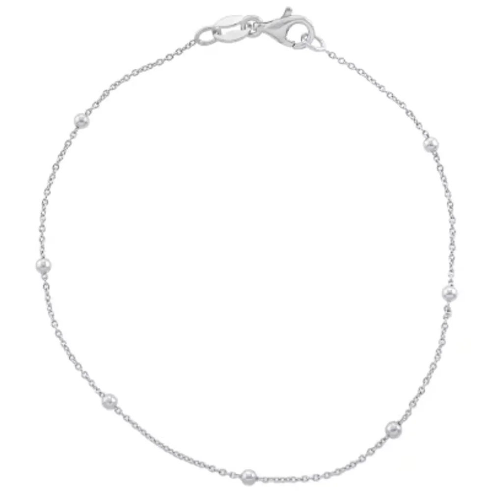 Silver Treasures 7.25 Inch Chain Bracelet