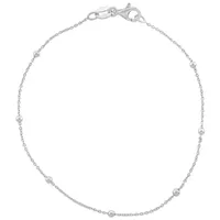 Silver Treasures 7.25 Inch Chain Bracelet