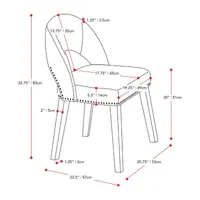 Tiffany -Piece Dining Set