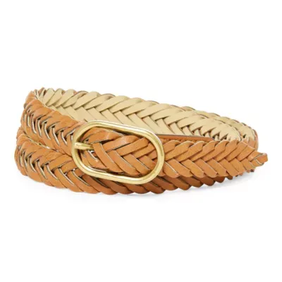 a.n.a Braided Skinny Womens Belt