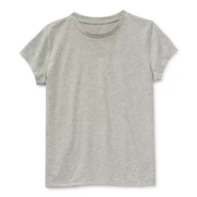 Thereabouts Little & Big Girls Round Neck Short Sleeve T-Shirt