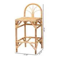 Seville Dining Collection Counter Height Bar Stool