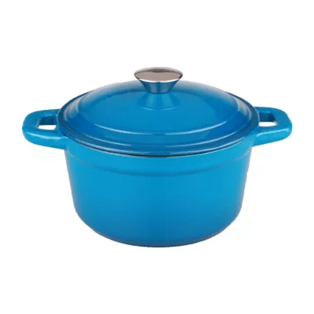 BergHOFF® Neo 7-qt. Round Cast Iron Casserole Dish