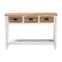 Benedict Living Room Collection 3-Drawer Console Table