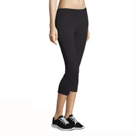 Hanes Women'S Stretch Jersey Mid Rise Capris