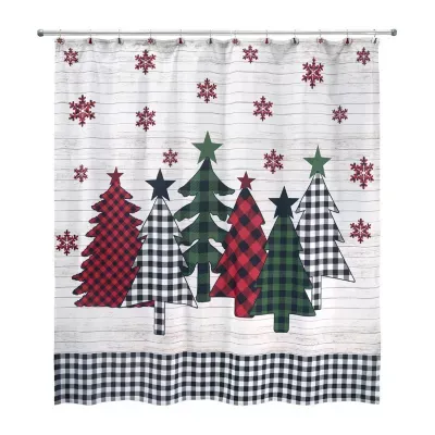 Avanti Tis The Season Shower Curtain