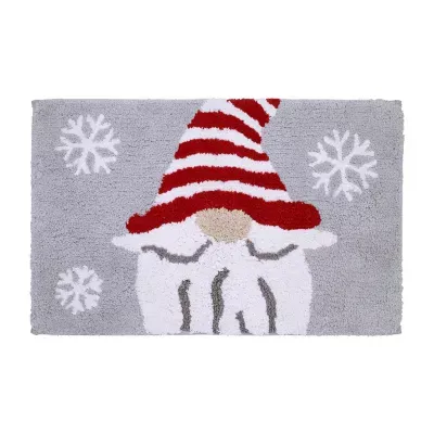 Avanti Christmas Gnome Bath Rug