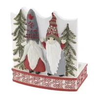 Avanti Christmas Gnomes Toothbrush Holder