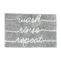 Elrene Home Fashions Word Novelty Bath Rug