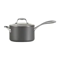 Tramontina Hard Anodized 4-qt. Sauce Pan with Helper Handle