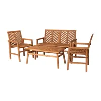 Vincent Collection 4-pc. Patio Lounge Set