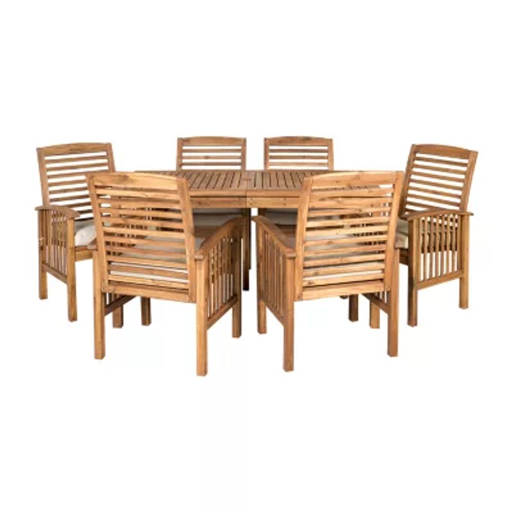 Willard Patio Collection 7-pc. Dining Set Weather Resistant