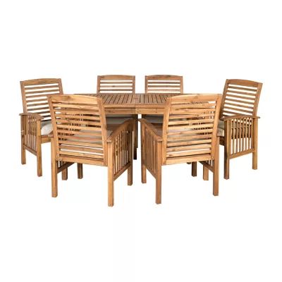 Willard Patio Collection 7-pc. Dining Set Weather Resistant