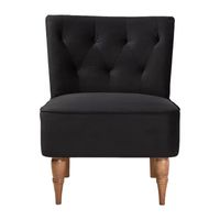 Harmon Velvet Upholstered Barrel Chair