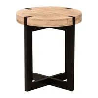 Horace Industrial End Table