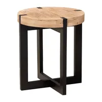 Horace Industrial End Table