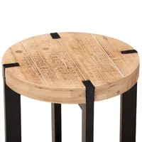 Horace Industrial End Table