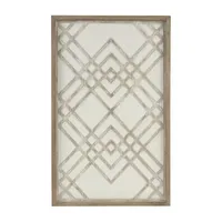 Madison Park Exton Overlapping Geometric Panel Wood Wall Art