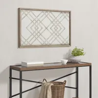 Madison Park Exton Overlapping Geometric Panel Wood Wall Art