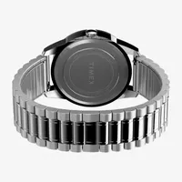 Timex Mens Silver Tone Stainless Steel Expansion Watch Twg027900jt