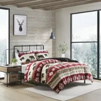 Woolrich Tunbridge Print Sherpa 3-pc. Extra Weight Comforter Set