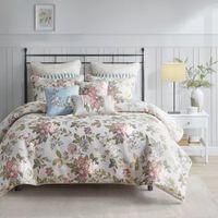 Madison Park Signature Carolyn Floral Midweight Comforter Set