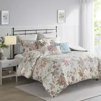 Madison Park Signature Carolyn Floral Midweight Comforter Set