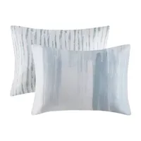 N Natori Brush Stroke 4-pc. Midweight Comforter Set