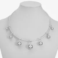 Liz Claiborne 17 Inch Omega Collar Necklace