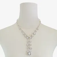 Liz Claiborne Womens 18 Inch Y Necklace