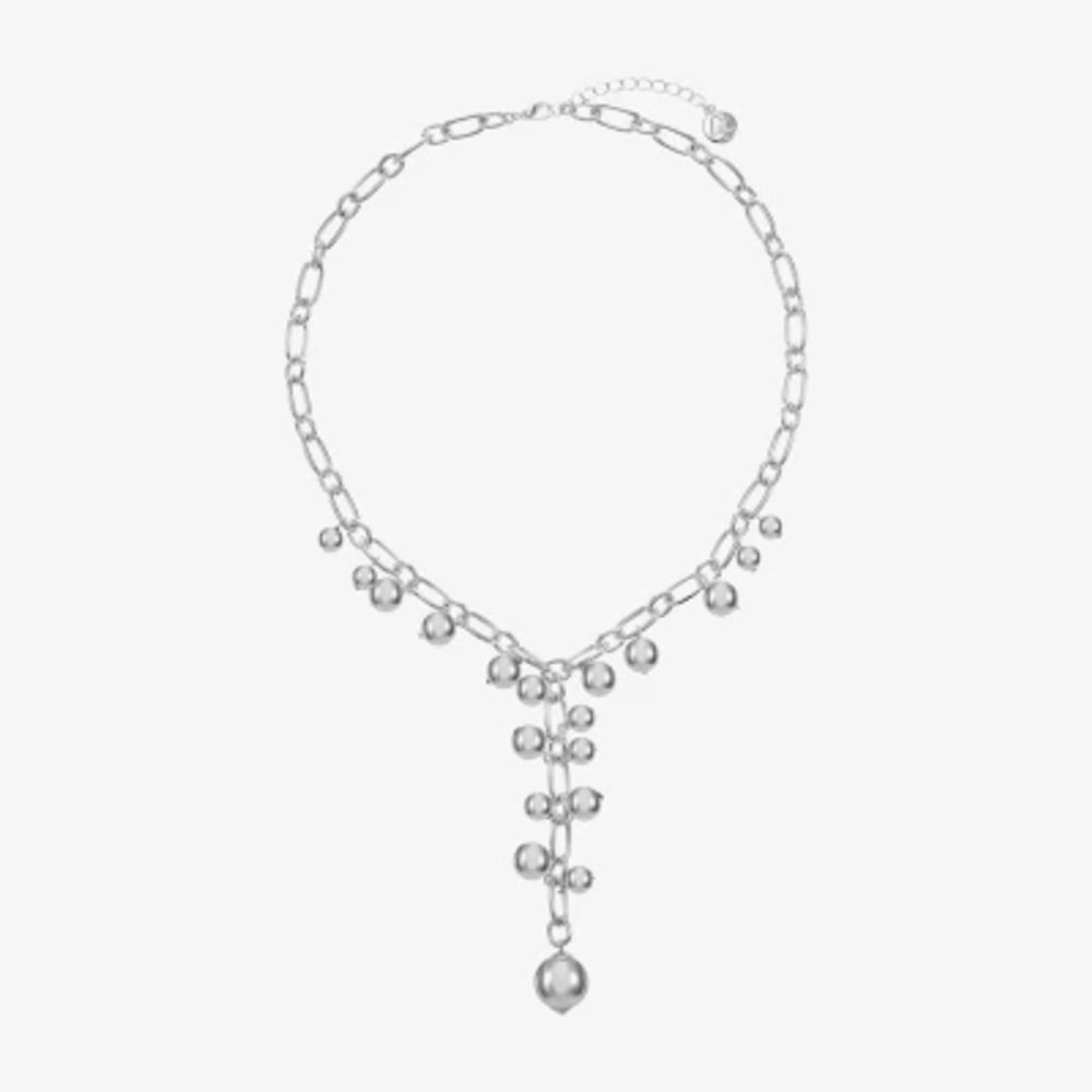 Liz Claiborne Womens 18 Inch Y Necklace
