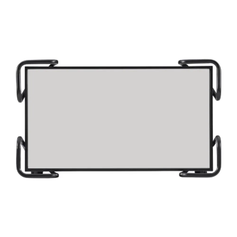 Hera Glass-Top Bar Cart