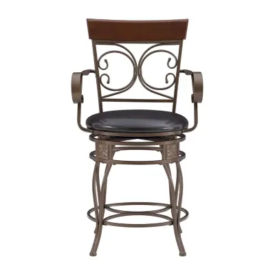 Maymead Big and Tall Swivel Counter Stool