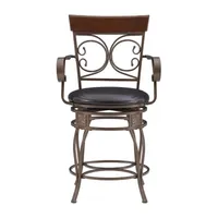 Maymead Big and Tall Swivel Counter Stool