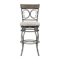 Maymead Big and Tall Swivel Bar Stool