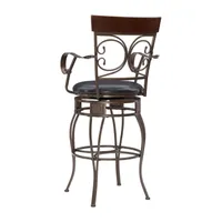 Maymead Big and Tall  Swivel Bar Stool