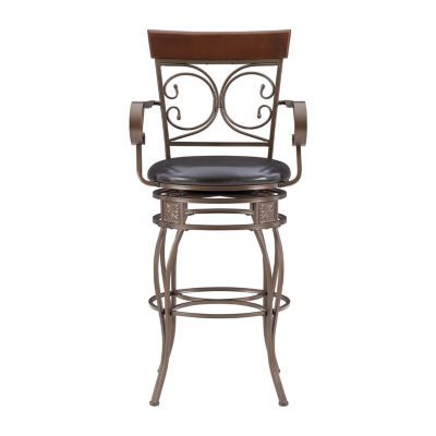 Maymead Big and Tall  Swivel Bar Stool