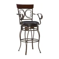 Maymead Big and Tall  Swivel Bar Stool