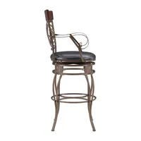 Maymead Big and Tall  Swivel Bar Stool