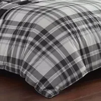 Eddie Bauer Coal Creek Plaid Midweight Reversible Comforter Set