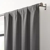 Eclipse Callahan Energy Saving Blackout Rod Pocket Set of 4 Curtain Panel