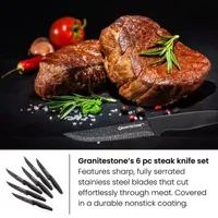 Granitestone Nutriblade 6-pc. Steak Knife Set