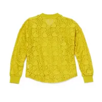 Eyeshadow Little & Big Girls Long Sleeve Henley Shirt
