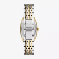 Relic By Fossil Womens Two Tone Bracelet Watch Zr34659