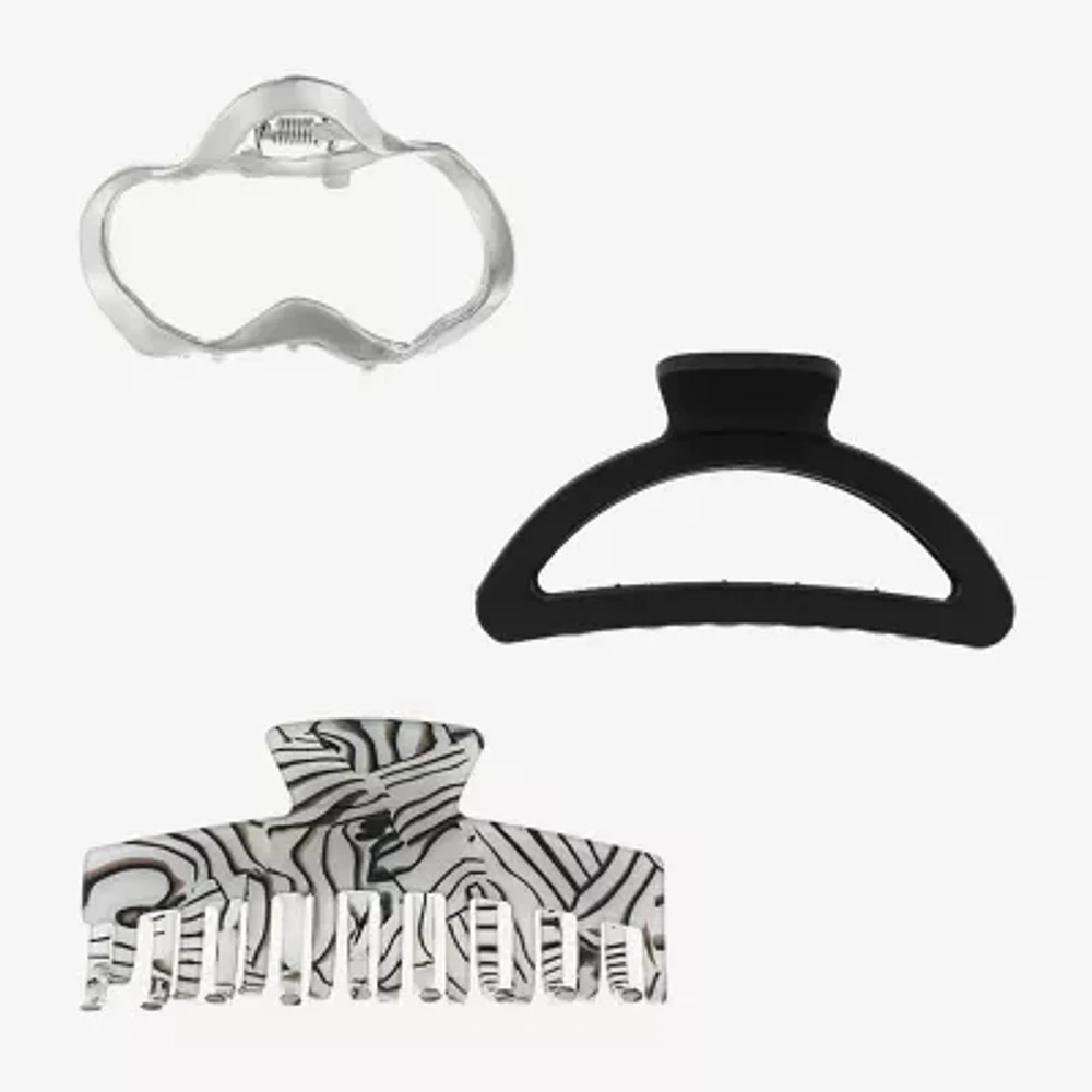 Bijoux Bar 3-pc. Claw Hair Clip