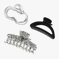 Bijoux Bar 3-pc. Claw Hair Clip