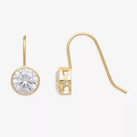 Mixit Gold Tone Cubic Zirconia Drop Earrings