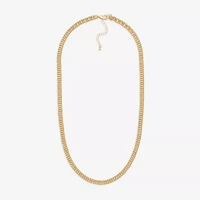 Mixit Hypoallergenic Gold Tone 18 Inch Fashion Chain Necklace