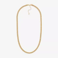 Mixit Gold Tone Inch Fashion Chain Necklace