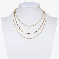 Mixit Hypoallergenic Gold Tone 16 Inch Fashion Strand Necklace